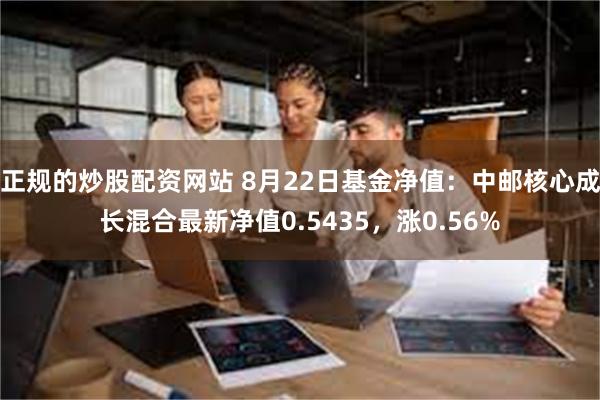 正规的炒股配资网站 8月22日基金净值：中邮核心成长混合最新净值0.5435，涨0.56%