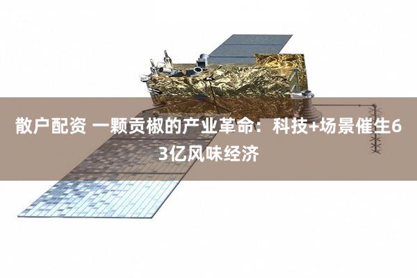 散户配资 一颗贡椒的产业革命：科技+场景催生63亿风味经济